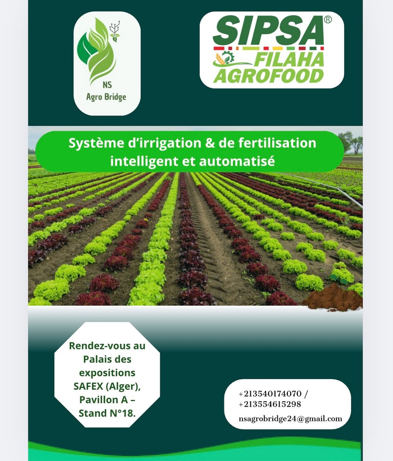 NS AgroBridge au SIPSA-FILAHA 2025 : l’innovation agricole au rendez-vous